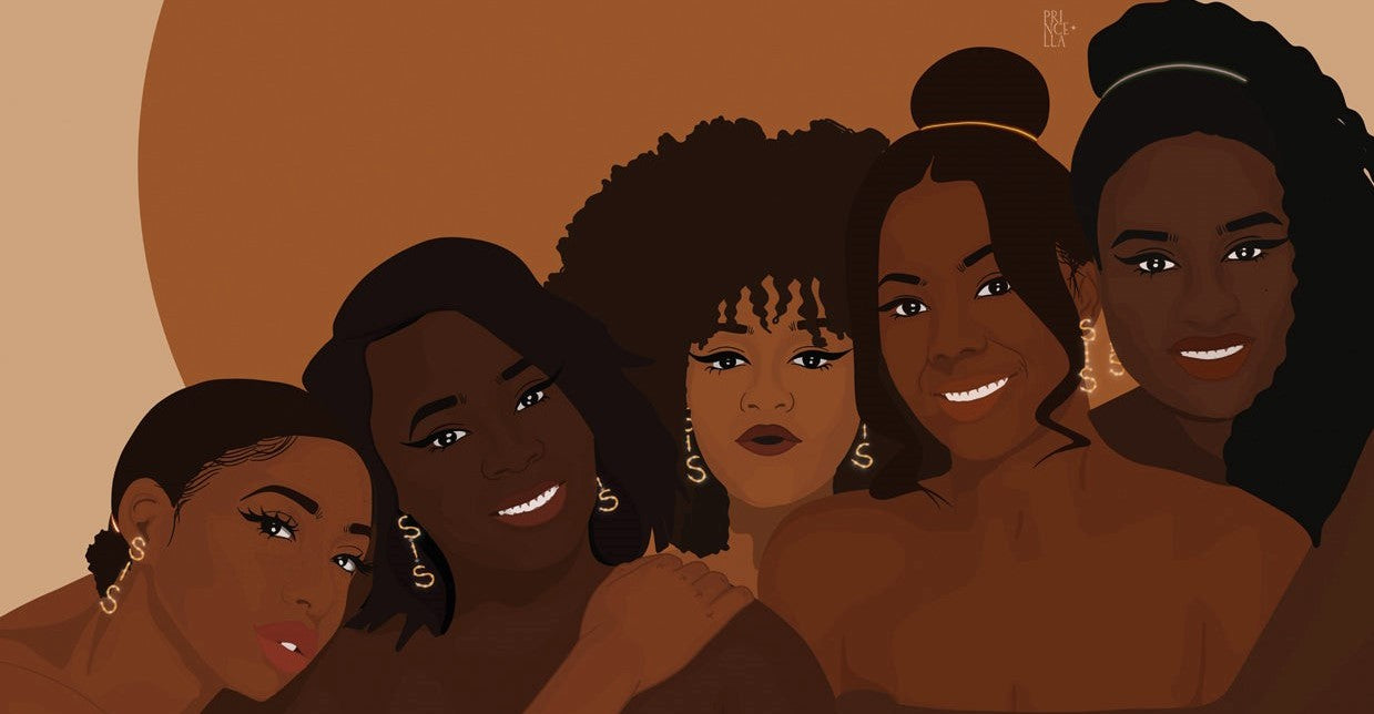 Celebrating Art for Black History Month: Vakseen & Princella Seripenah