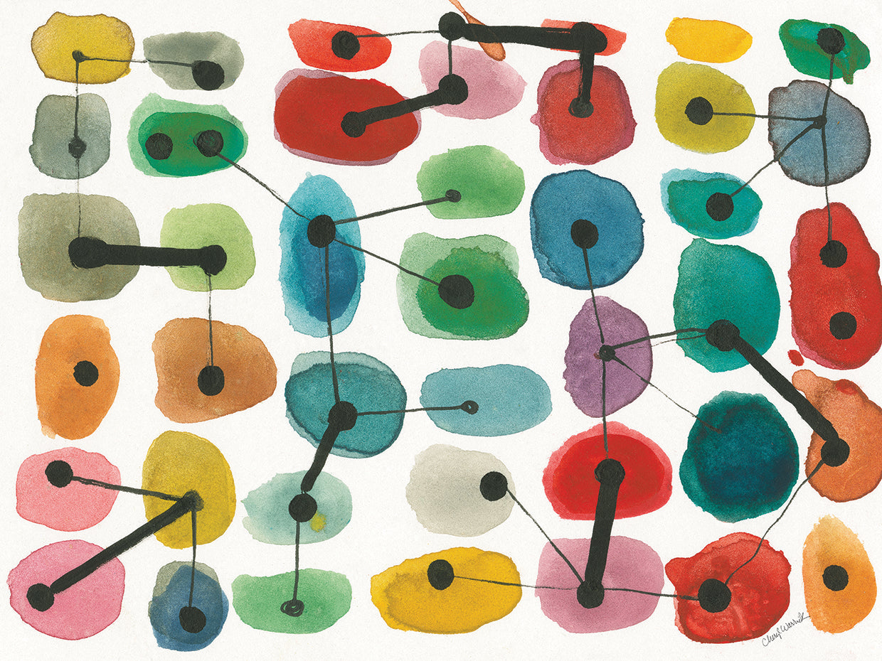 Mid-Century Workspace Wall Art