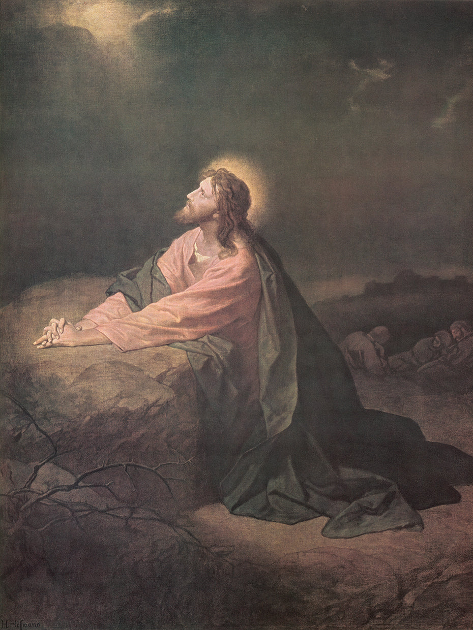 Hofmann-Christ in the Garden of Gethsemane