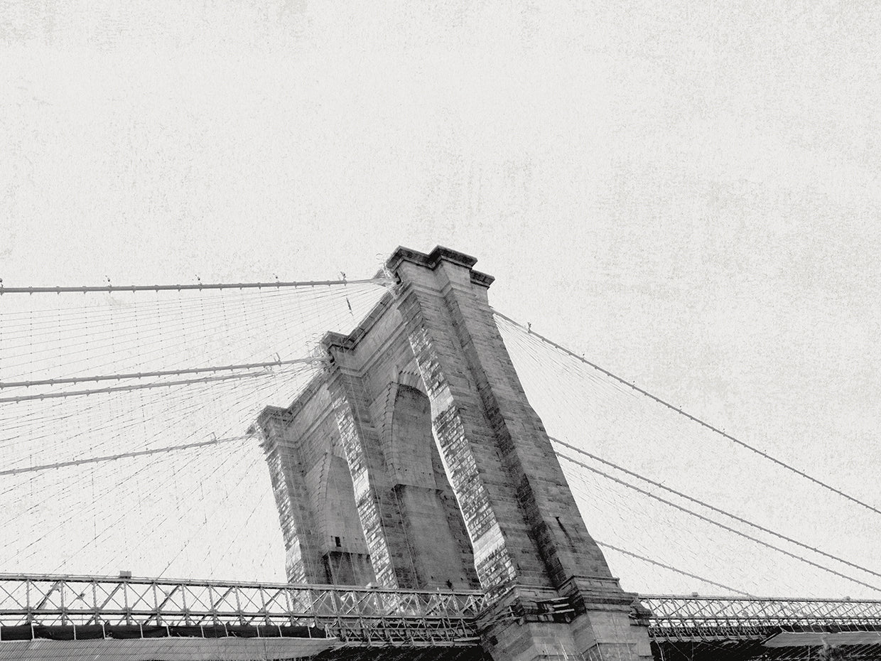 Puente de Brooklyn desde abajo Lienzos