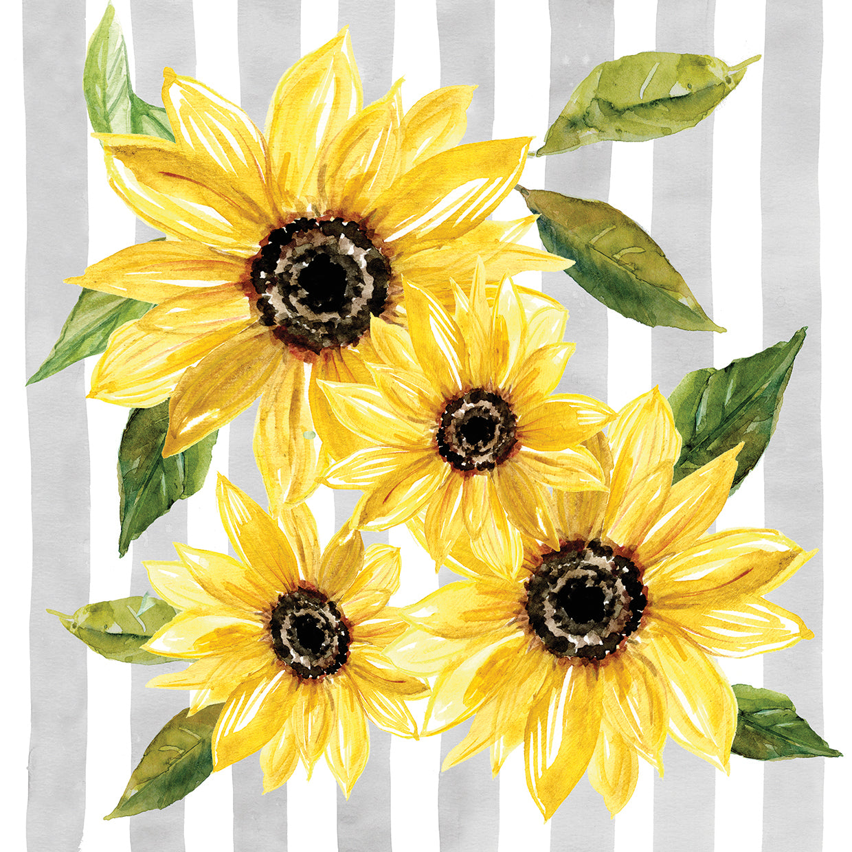 Matriz de girasol II Lienzo