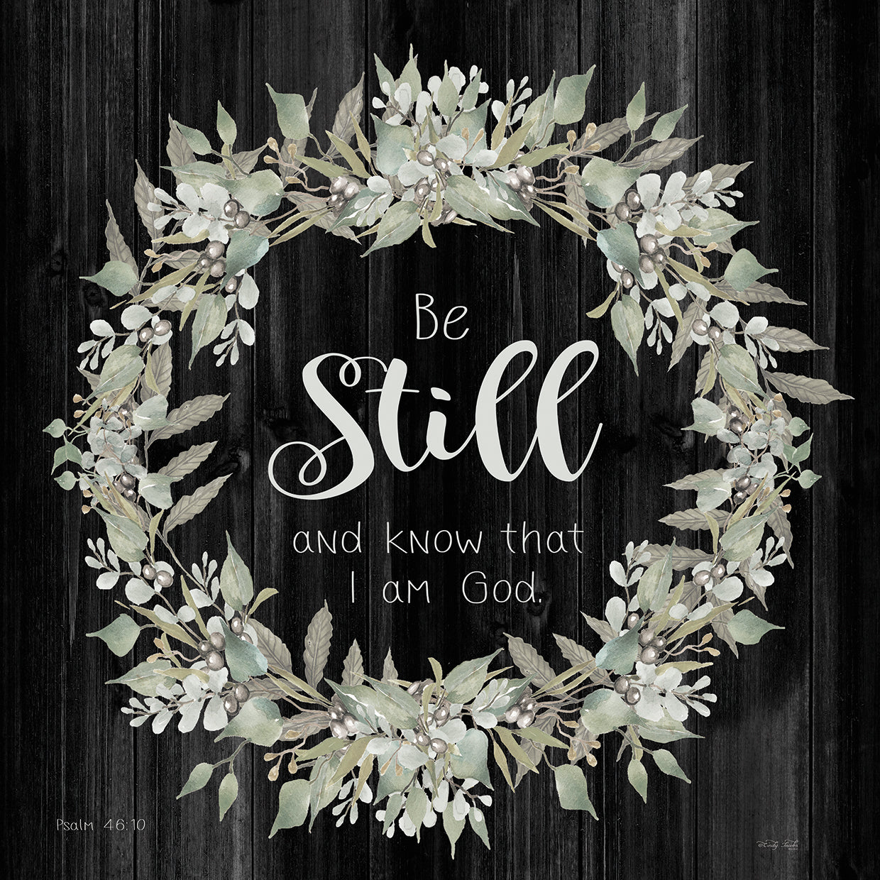 Be Still and Know Wreath