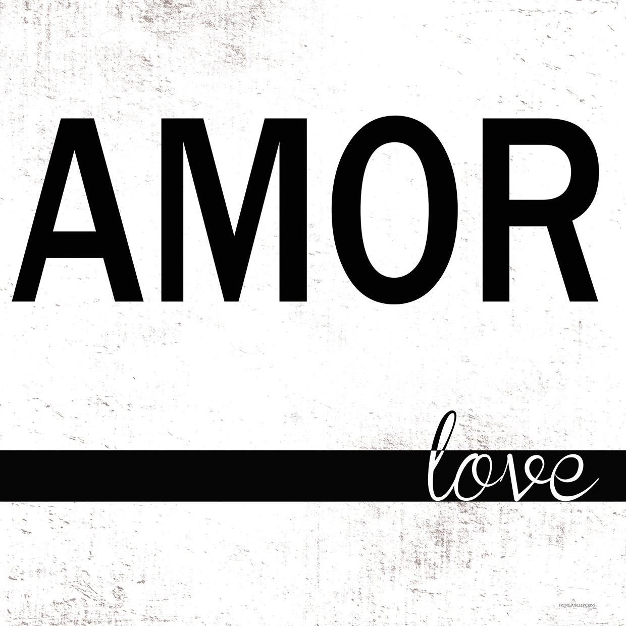 Amor español Lienzo