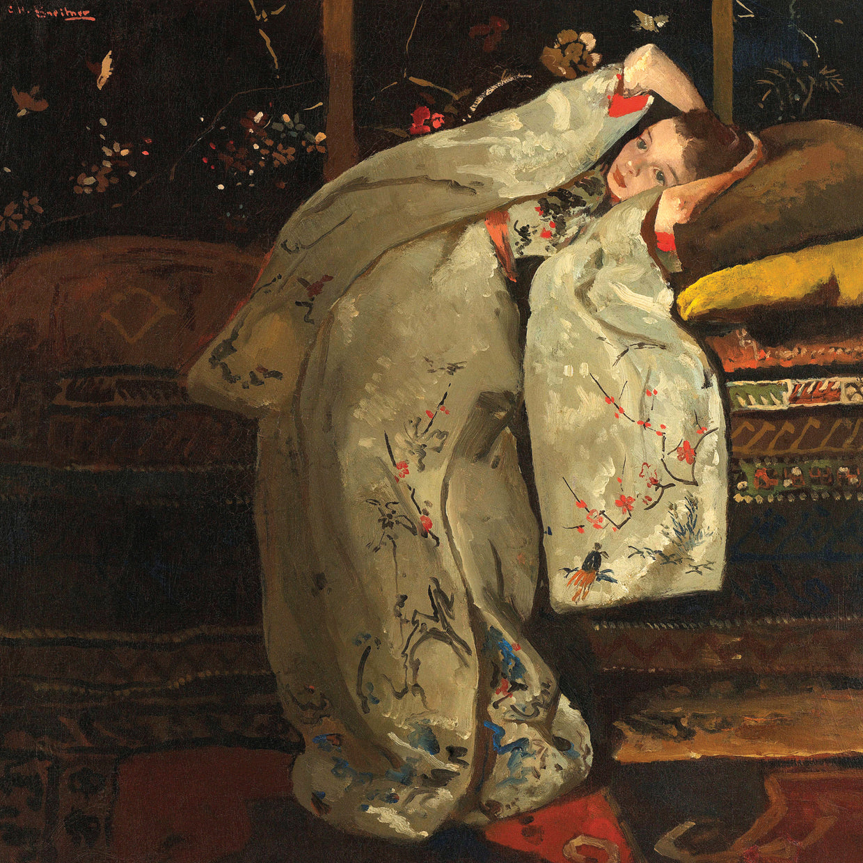 Girl in a White Kimono, 1894