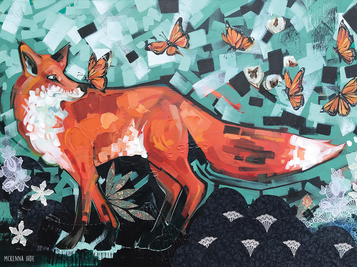 Fox and Monarchs