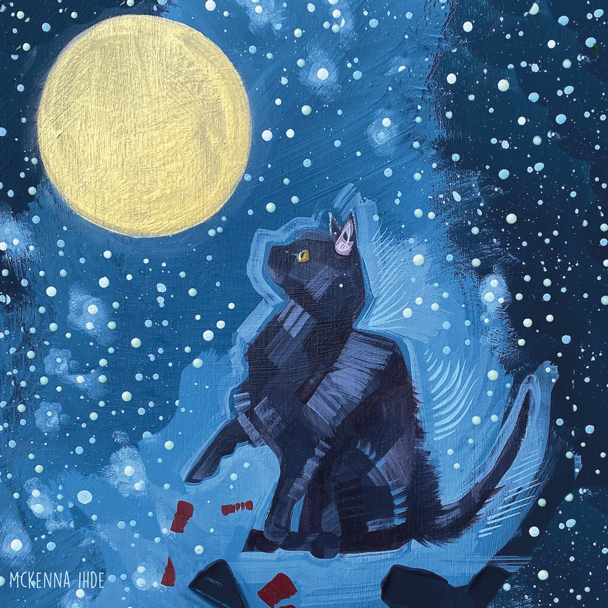 Black Cat, Full Moon