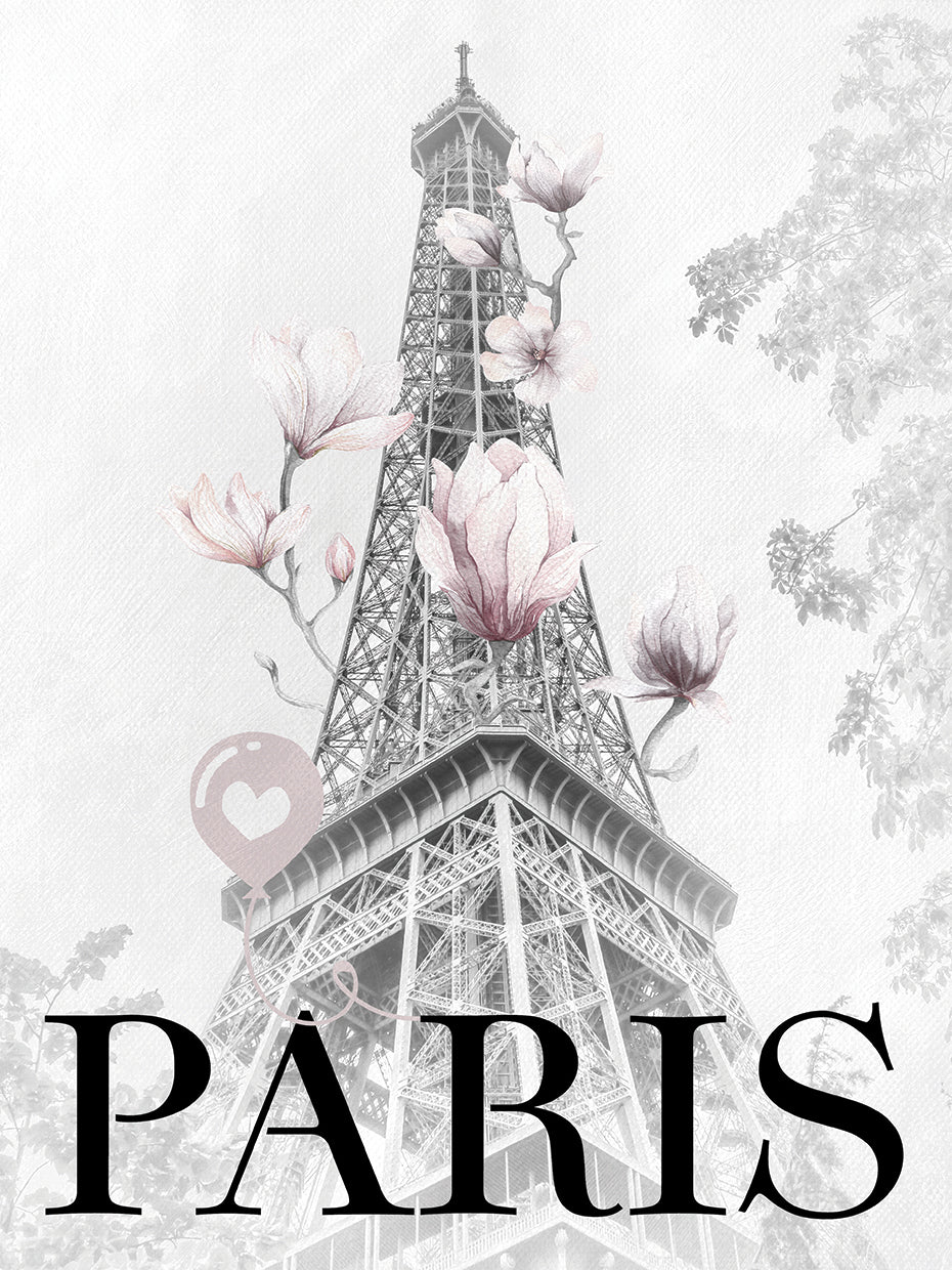 Paris Pink Blooms