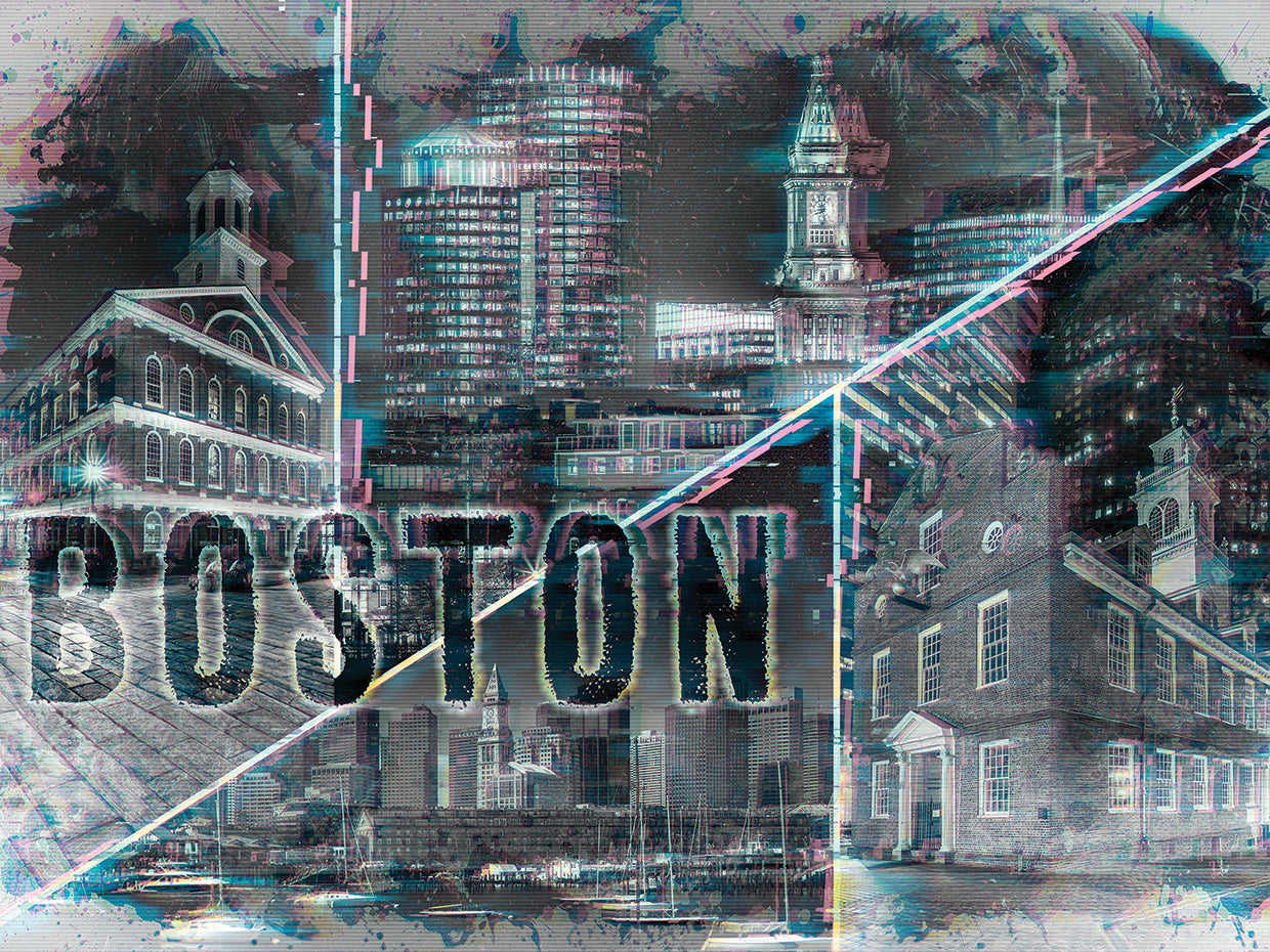 Boston collage