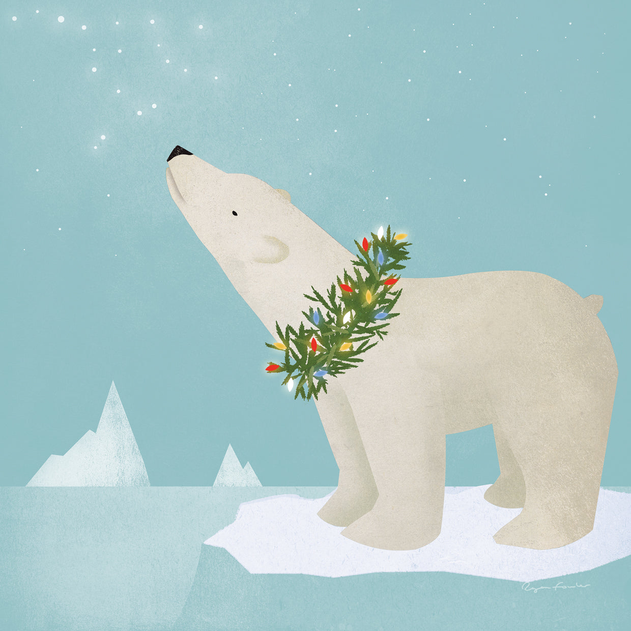 Holiday Polar Bear