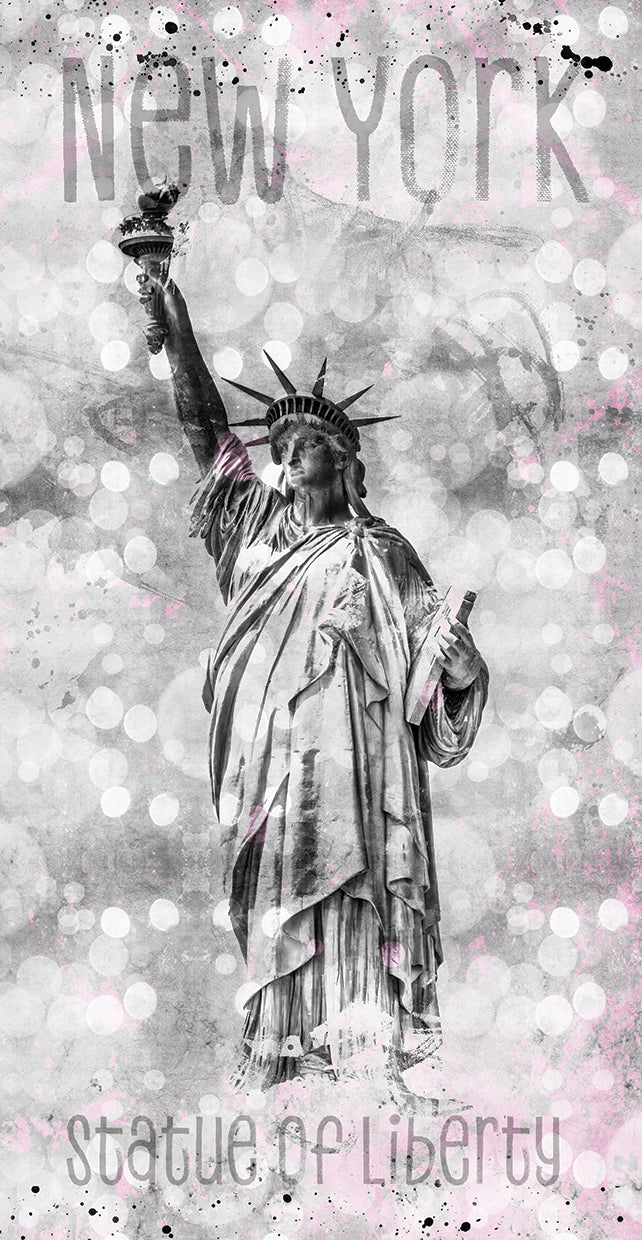 Graphic Art NEW YORK CITY Statue of Liberty