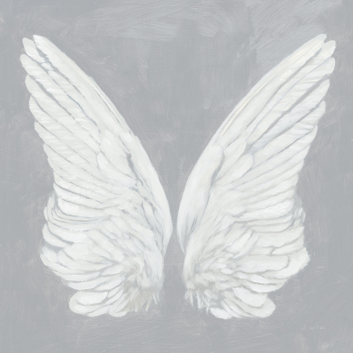 Wings I on Gray