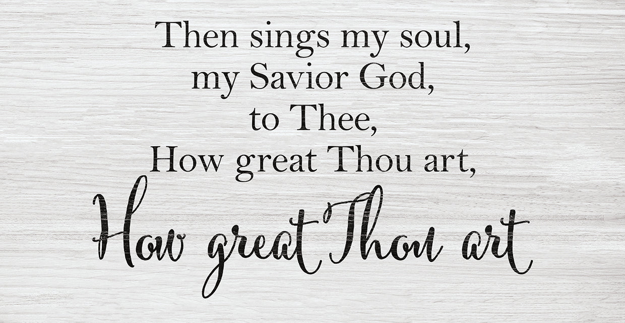 How Great Thou Art