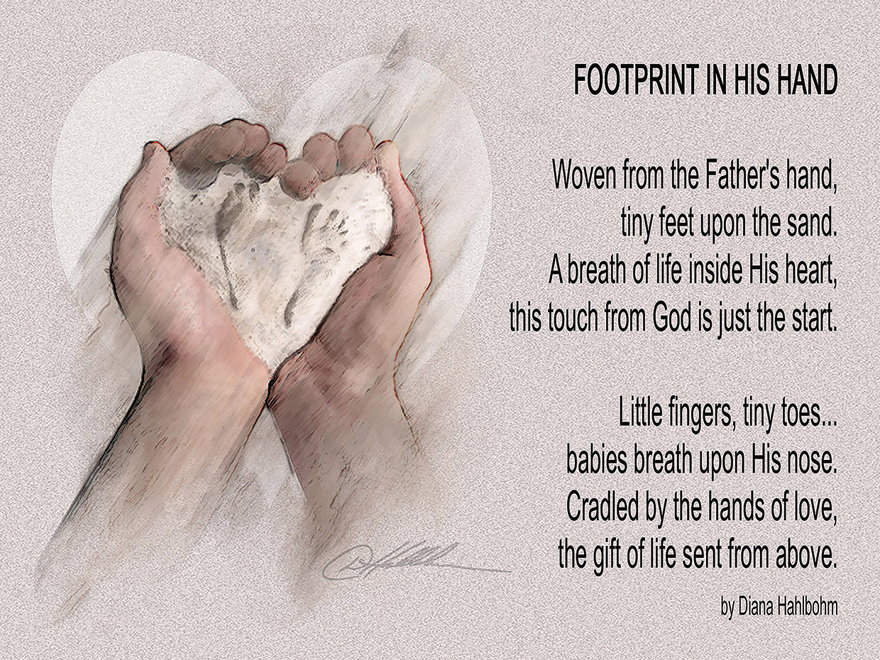 Footprints Hand