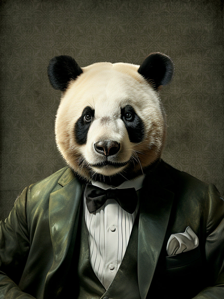 Panda Bear Gentleman