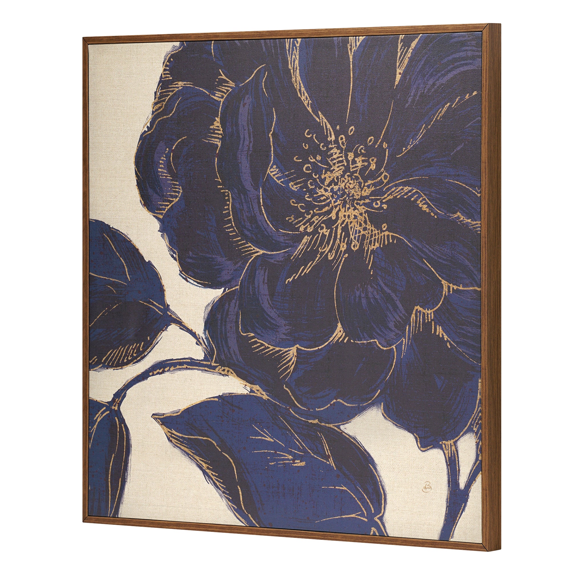 Linen - Indigo Garden II