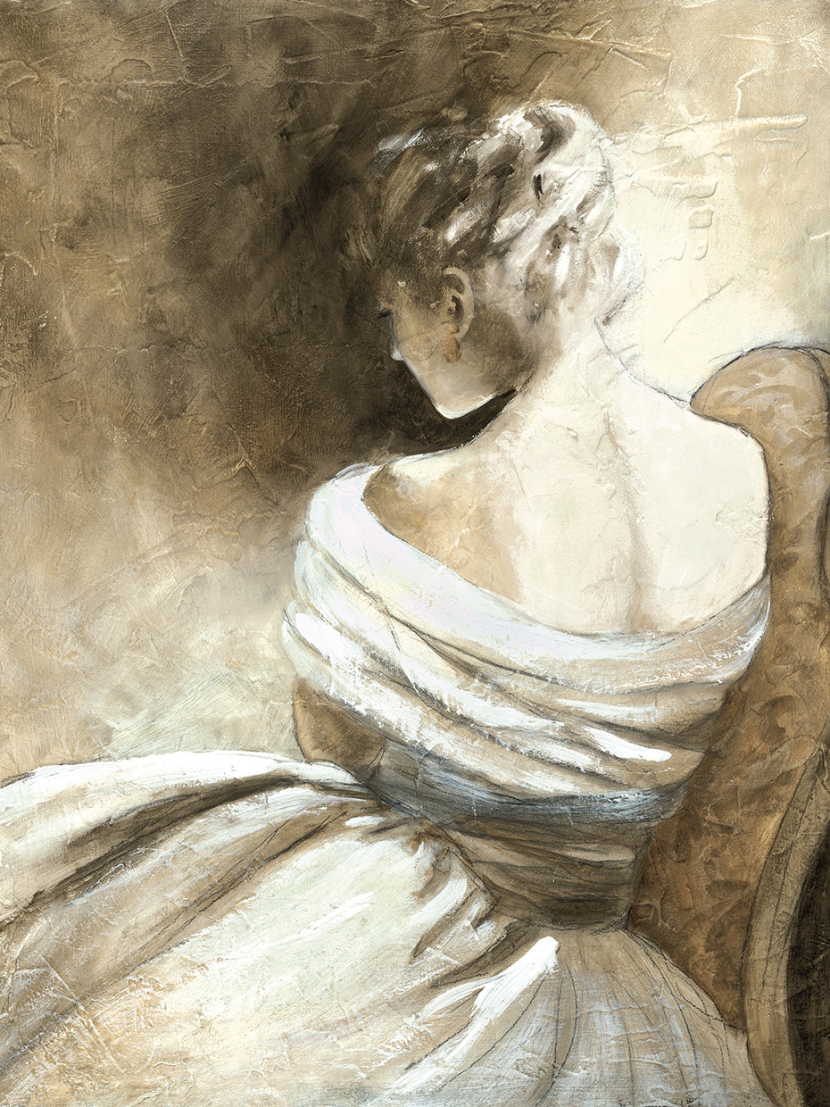 A Quiet Refrain II Soft by Carol Robinson - handcrafted wall art work on large canvas & framed canvas prints, made to order