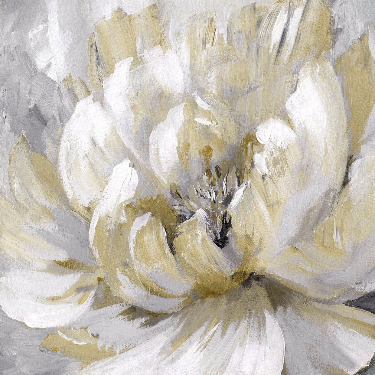 Burst of Spring Gold by Nan - top quality wall art work on large canvas & framed canvas prints