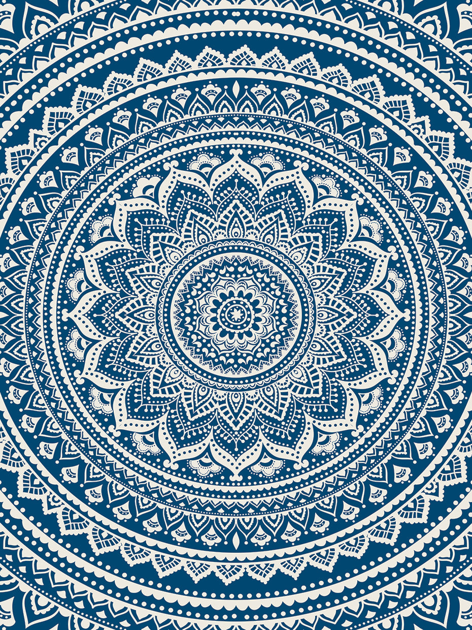 Medallion in Blue
