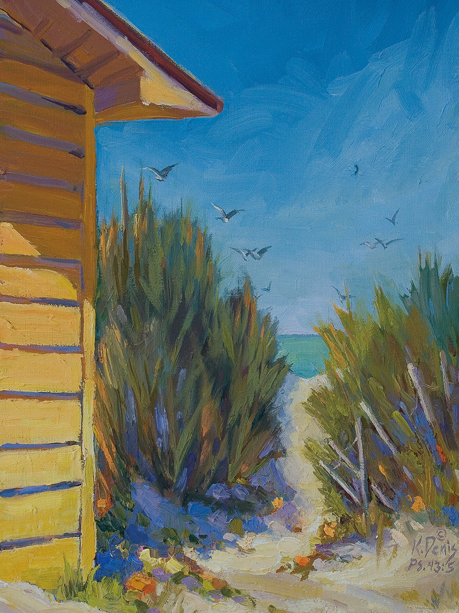 Perfect View by Kathleen Denis - best quality handcrafted wall art work on large canvas & framed canvas prints