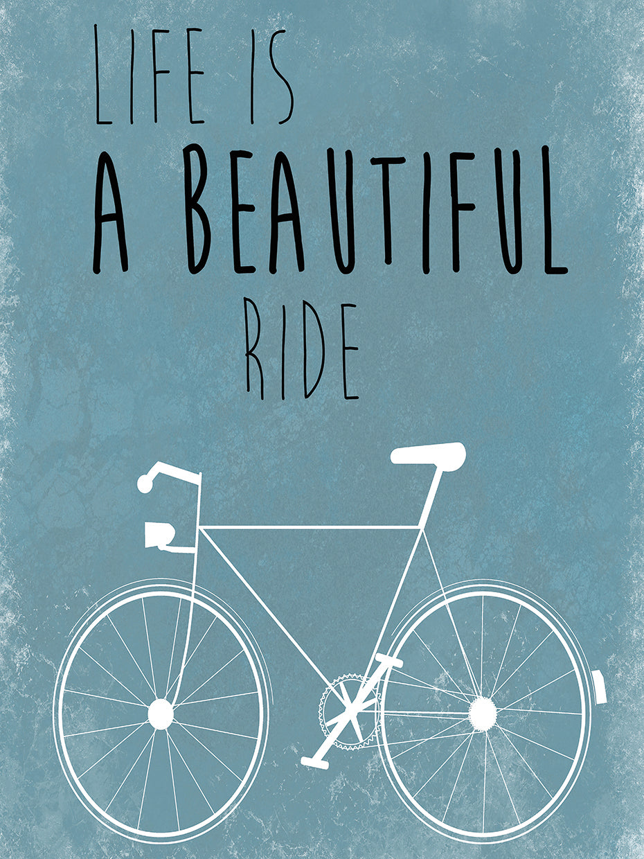 A Beautiful Ride by Jan Weiss - highest quality handcrafted wall art work on large canvas & framed canvas prints