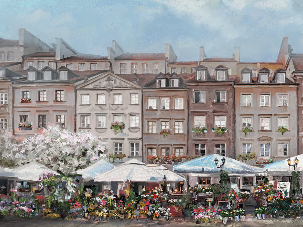 The Flower Market Portrait