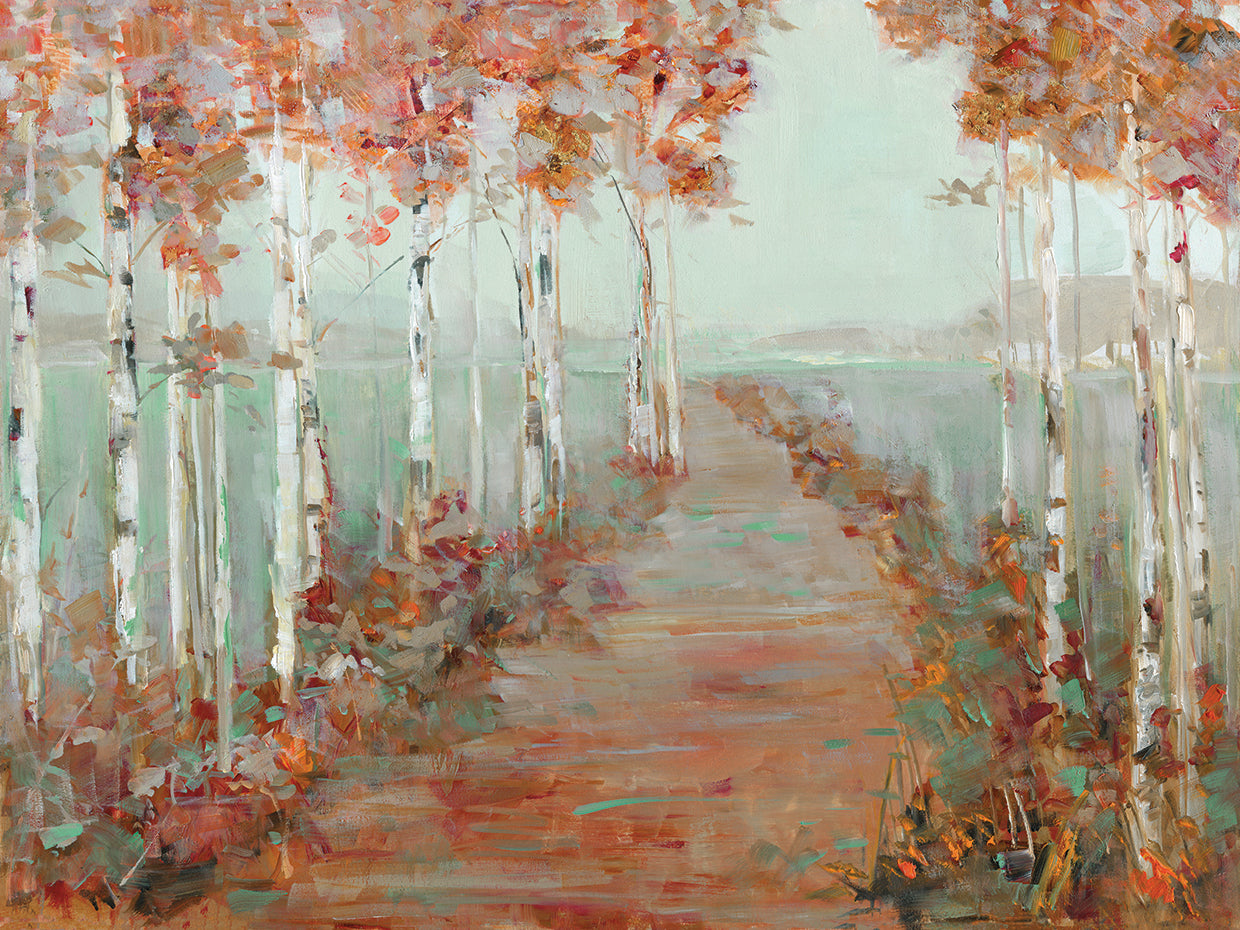 Isle Causeway by Sally Swatland - top quality wall art work on large canvas & framed canvas prints