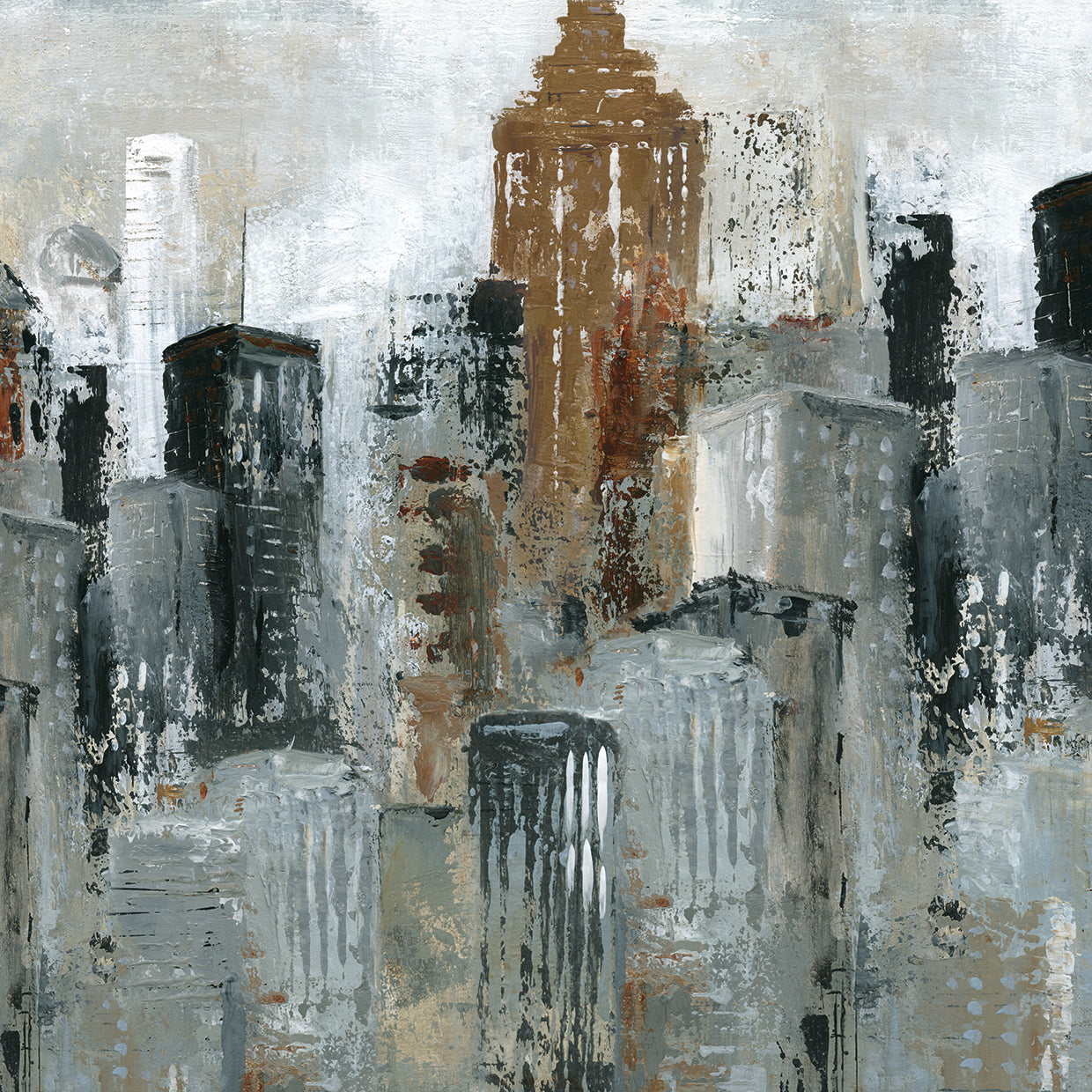 Lights of the City II by Carol Robinson - highest quality handcrafted wall art work on large canvas & framed canvas prints