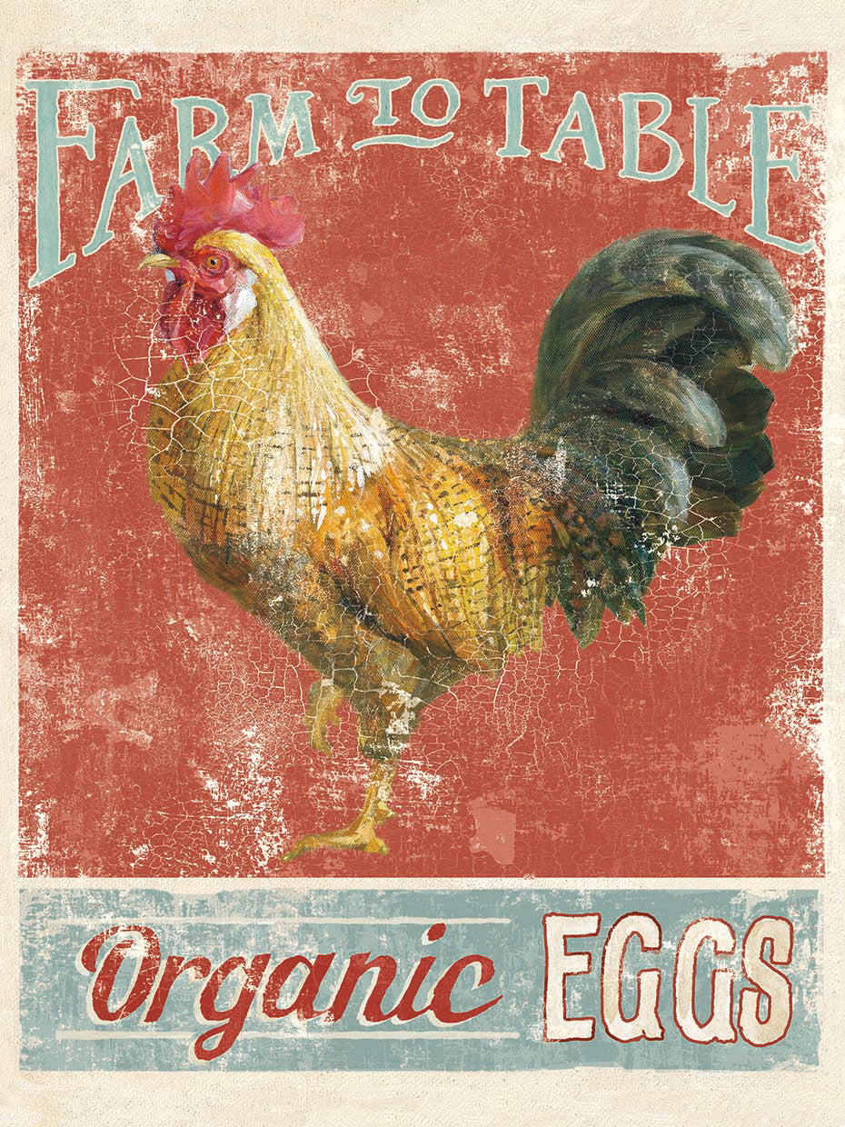 Farm Nostalgia V by Danhui Nai - top quality wall art work on large canvas & framed canvas prints