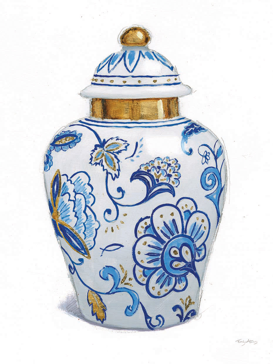 Flora Chinoiserie II