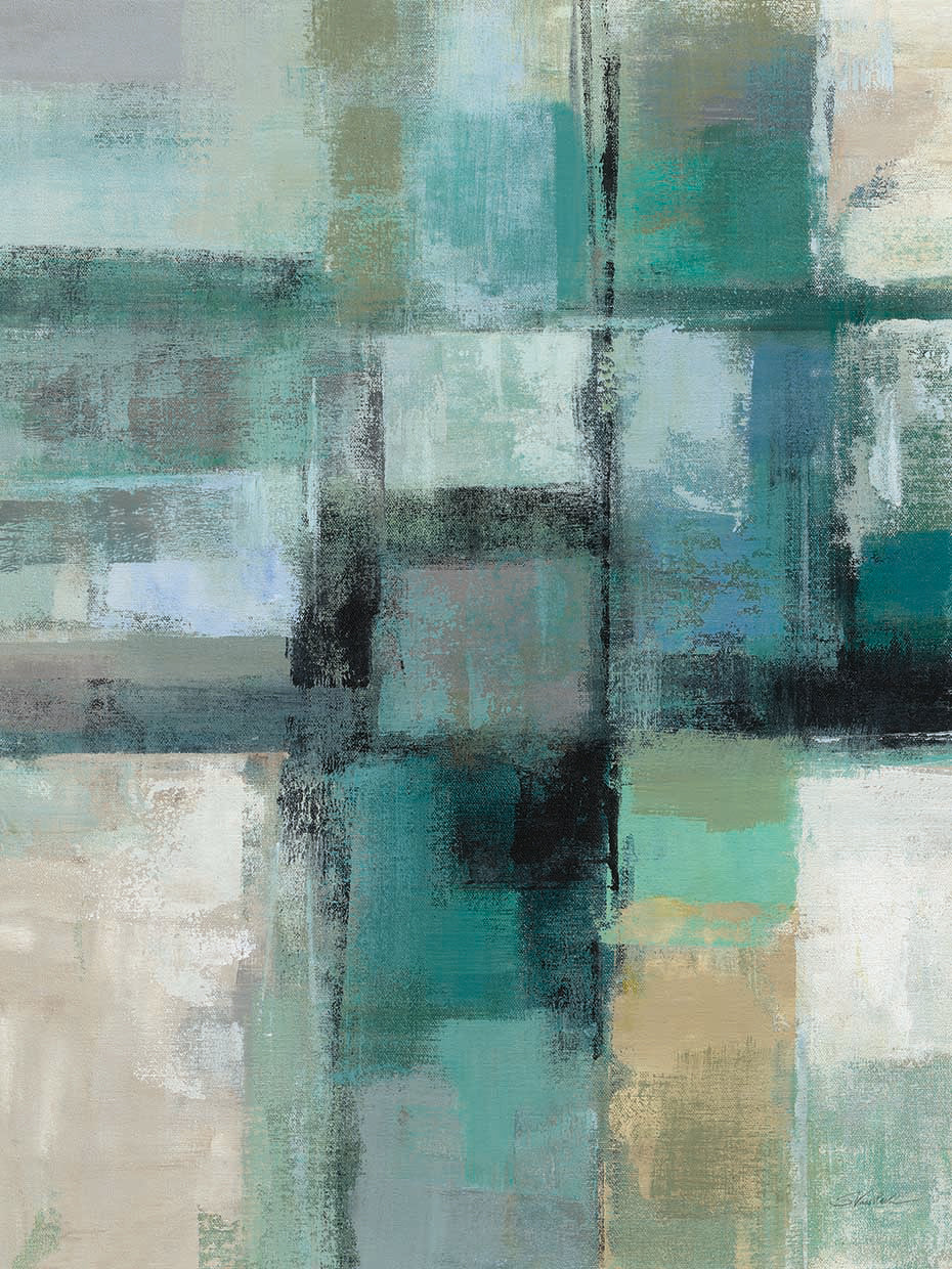 Island Hues Crop I by Silvia Vassileva - highest quality handcrafted wall art work on large canvas & framed canvas prints