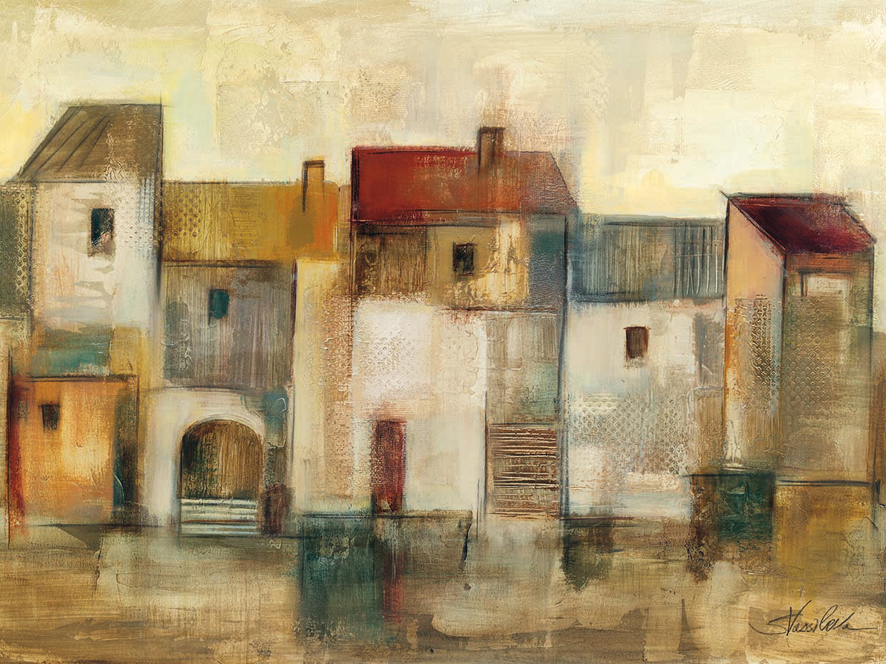 Nostalgie by Silvia Vassileva - handcrafted wall art work on large canvas & framed canvas prints, made to order