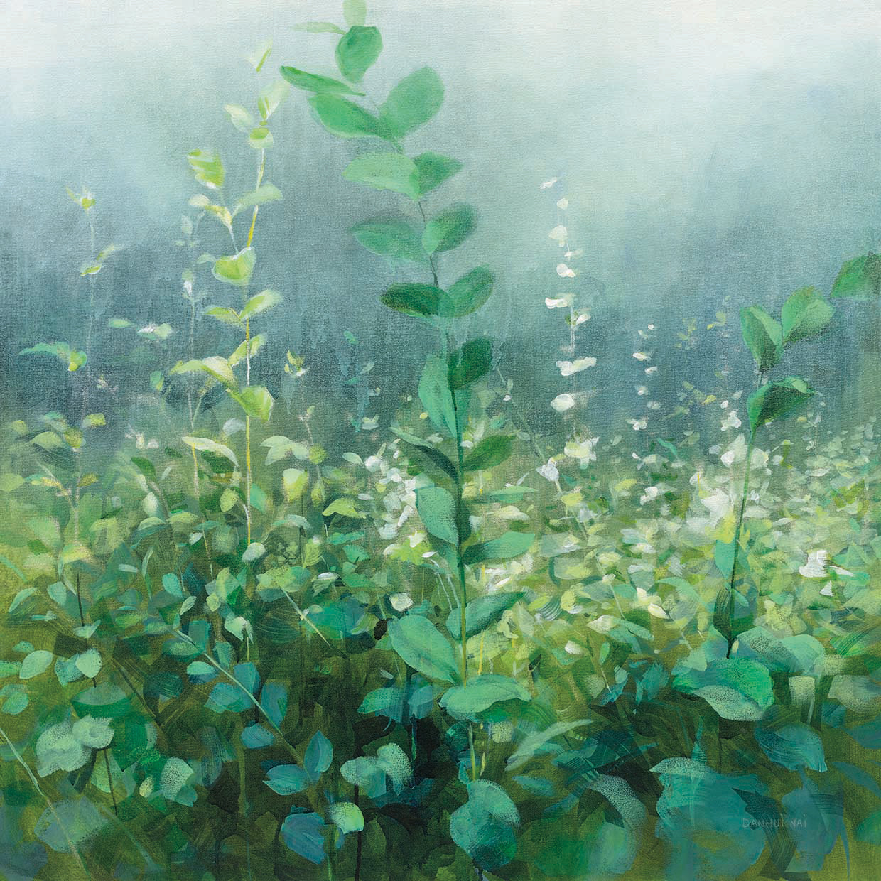 On the Trail by Danhui Nai - top quality wall art work on large canvas & framed canvas prints