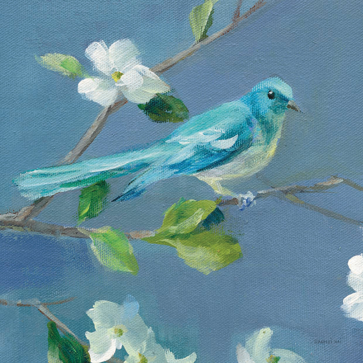 Spring in the Neighborhood IV by Danhui Nai - lowest price wall art work on large canvas & framed canvas prints