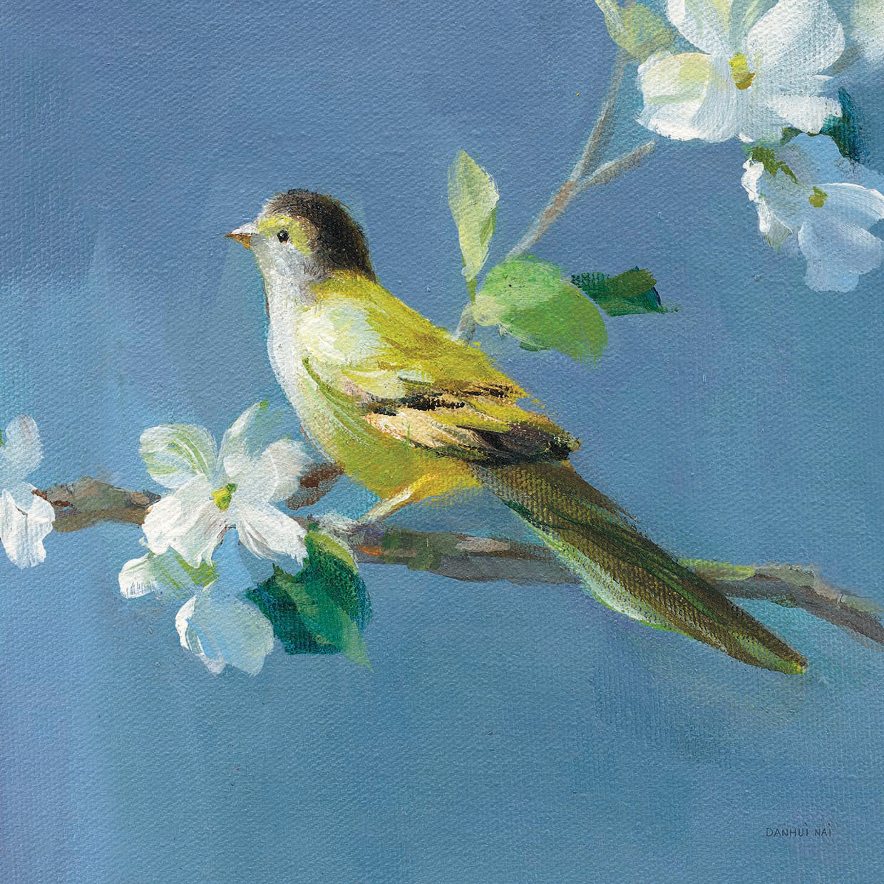 Spring in the Neighborhood V by Danhui Nai - handcrafted wall art work on large canvas & framed canvas prints, made to order