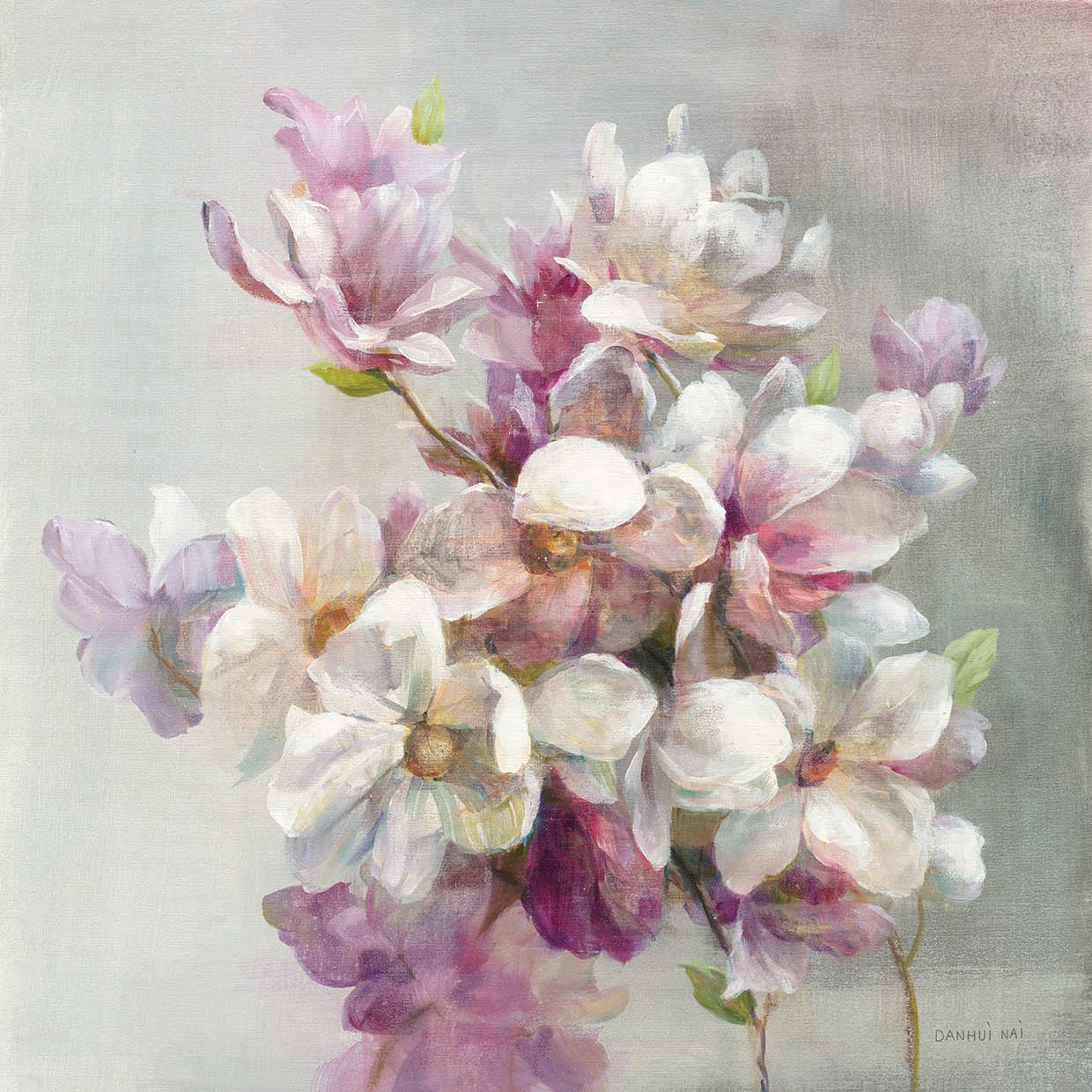 Sweet Magnolia by Danhui Nai - lowest price wall art work on large canvas & framed canvas prints