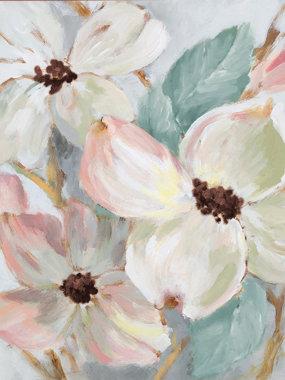 Silently Bloom Teal II