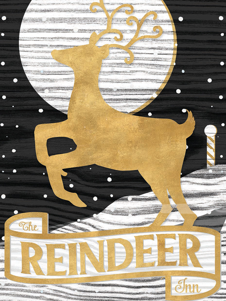 Winter Lodge Sign II