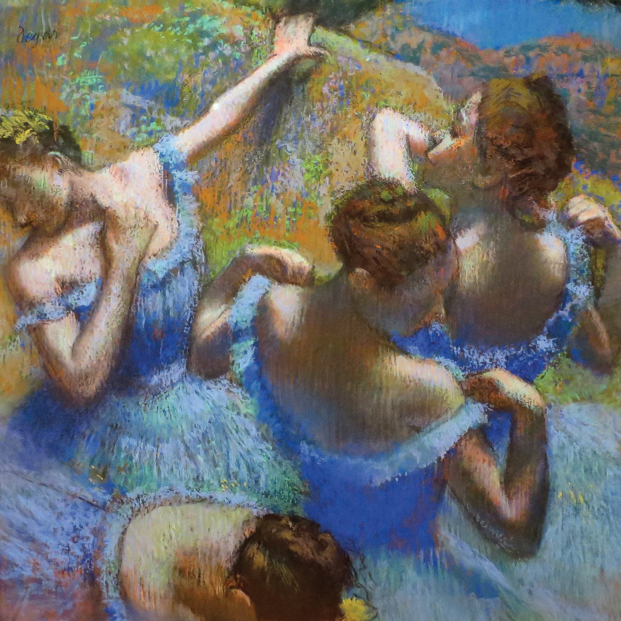 Ballerine dietro le quinte