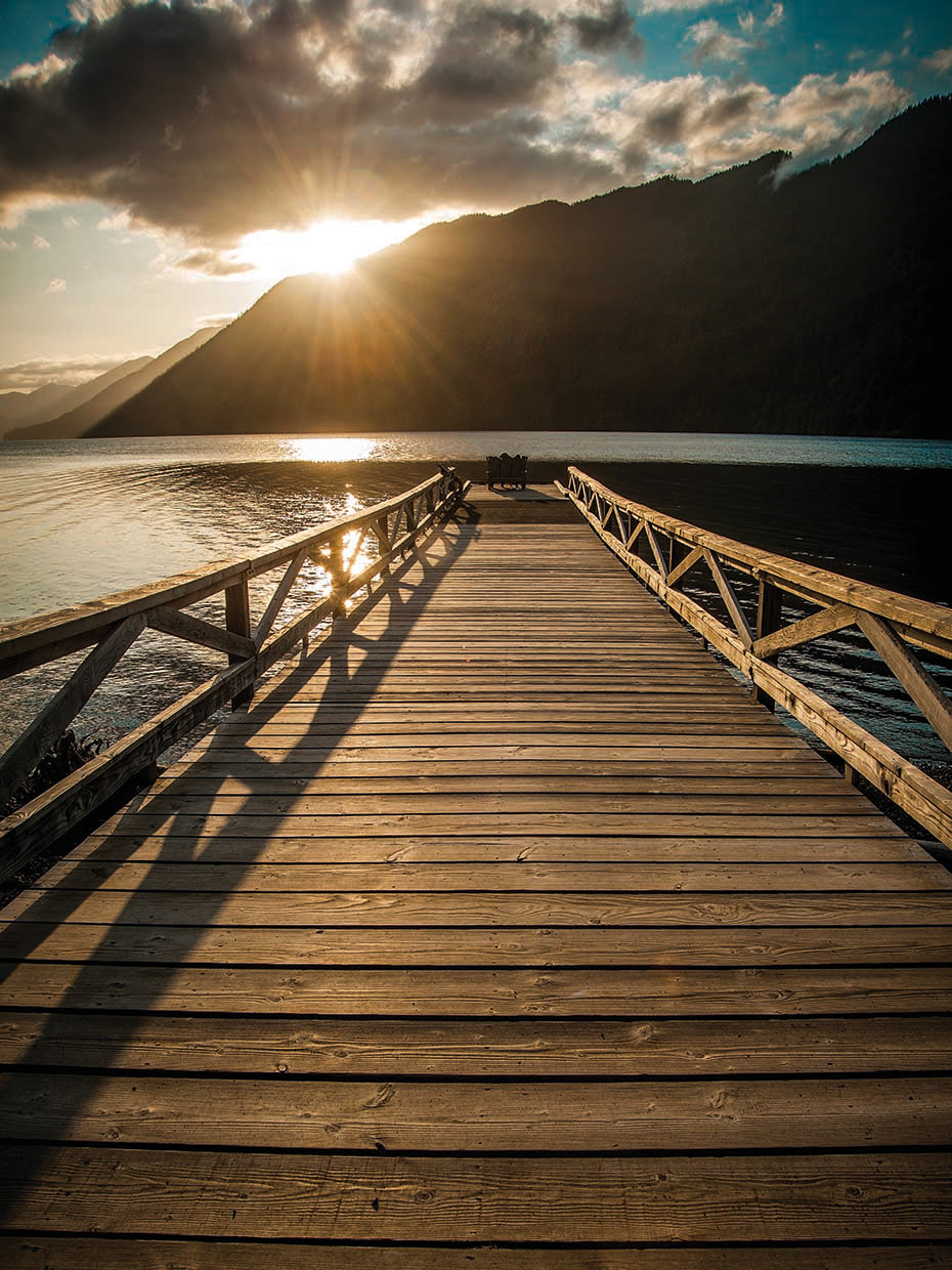 Crescent Lake Sunset