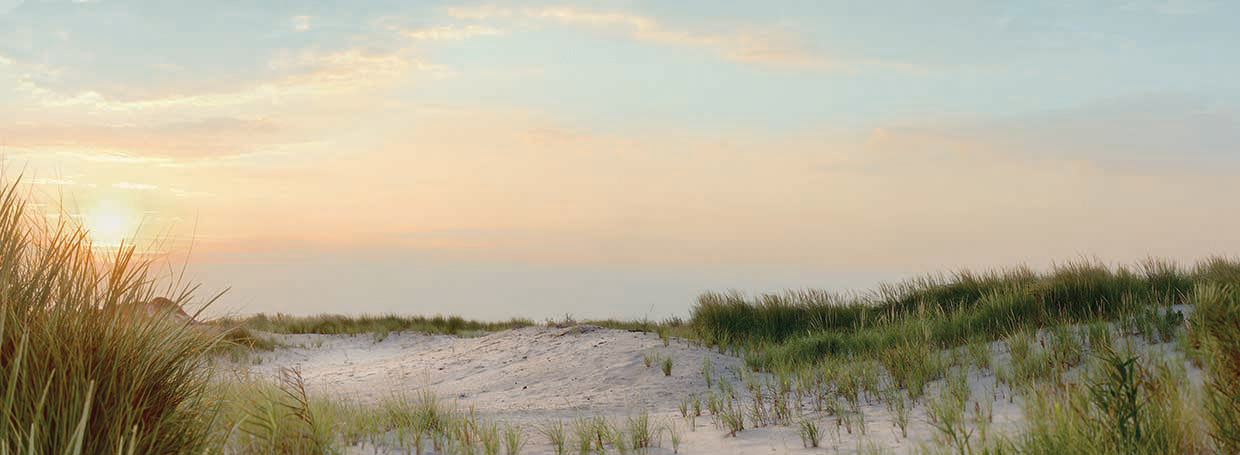 Island Sand Dunes Sunrise No. 1