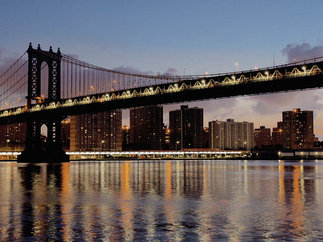 Manhattan Bridge at Dawn