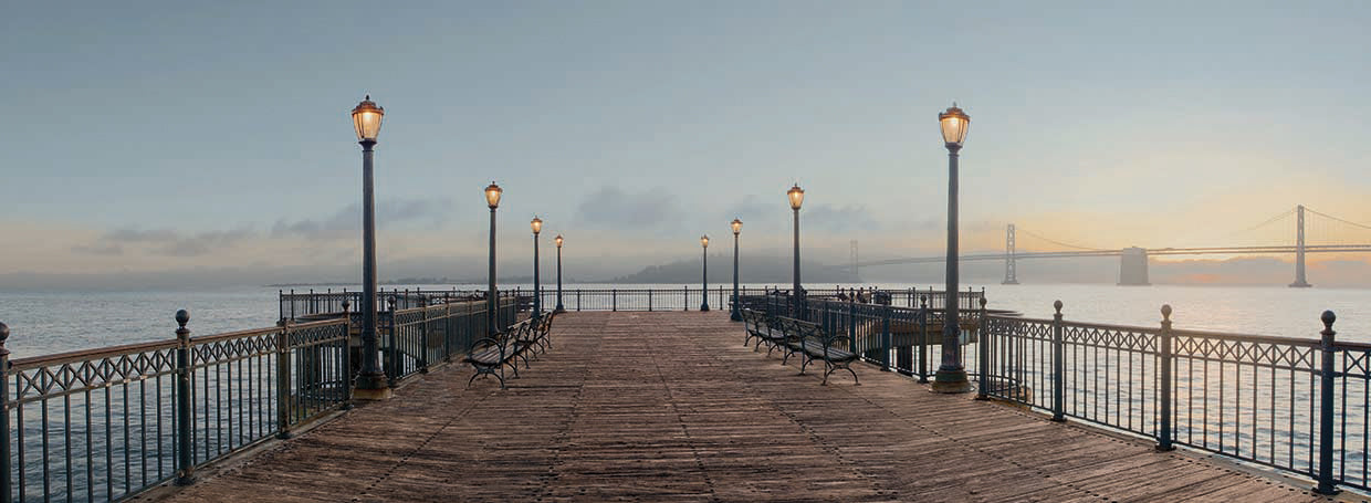 Pier with Bay Bridge Vista