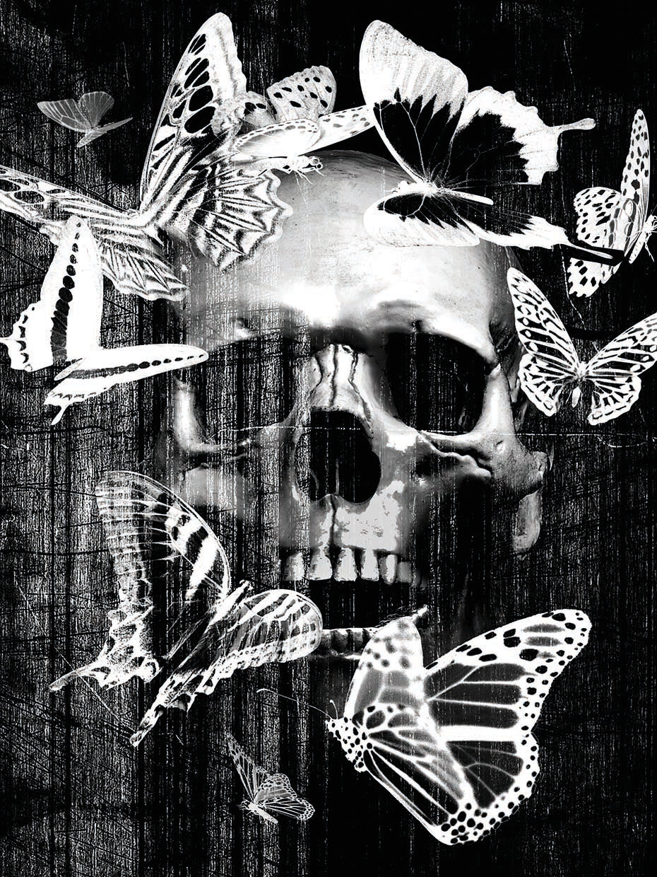 Skull Butterfly Crowns