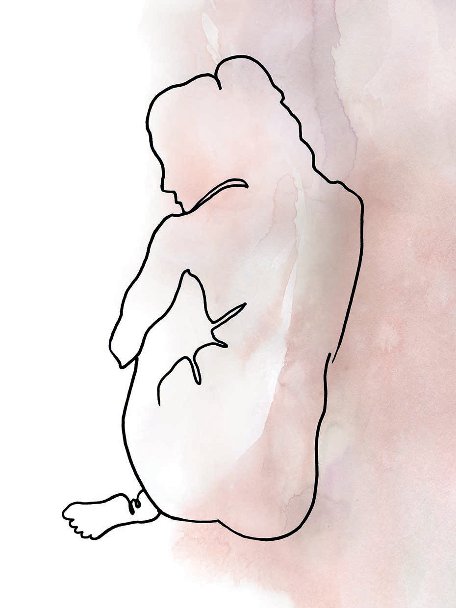 Figure Sketch III by Carol Robinson - highest quality handcrafted wall art work on large canvas & framed canvas prints