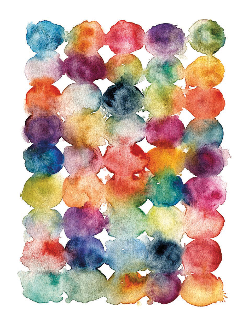 Spectrum Side by Side - handcrafted wall art work on large canvas & framed canvas prints, made to order