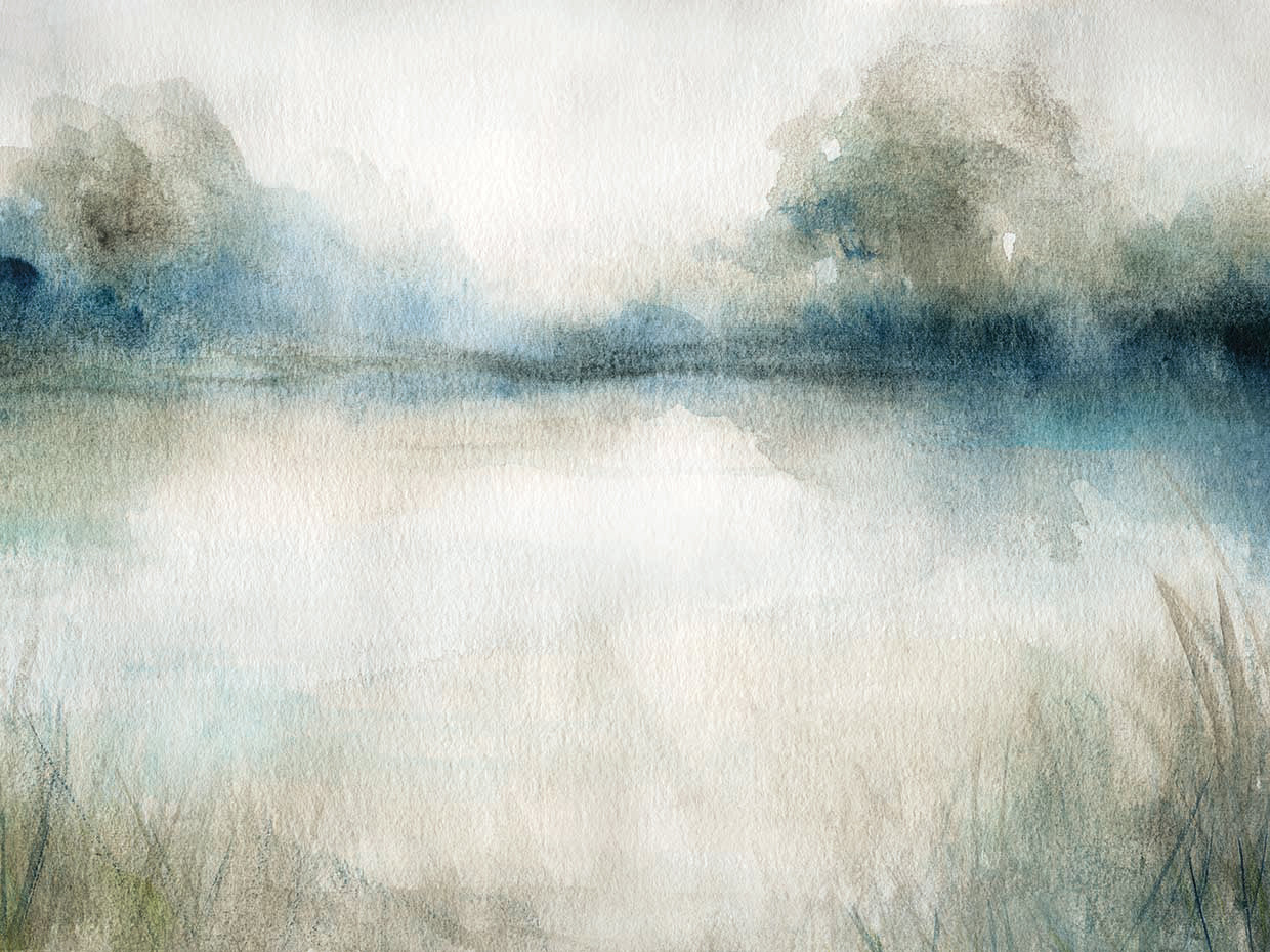 Still Evening Waters I by Carol Robinson - highest quality handcrafted wall art work on large canvas & framed canvas prints