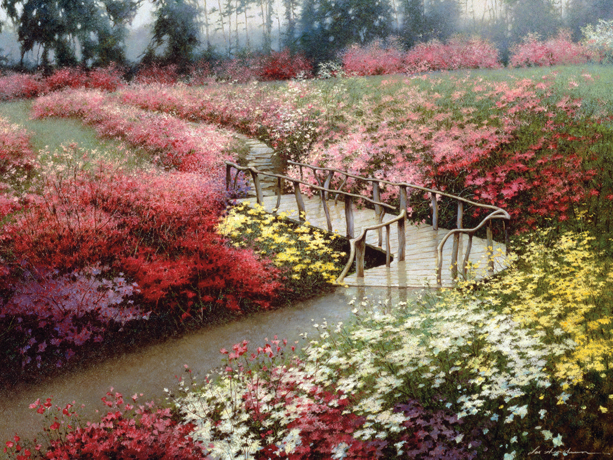 Monet's Flower Garden