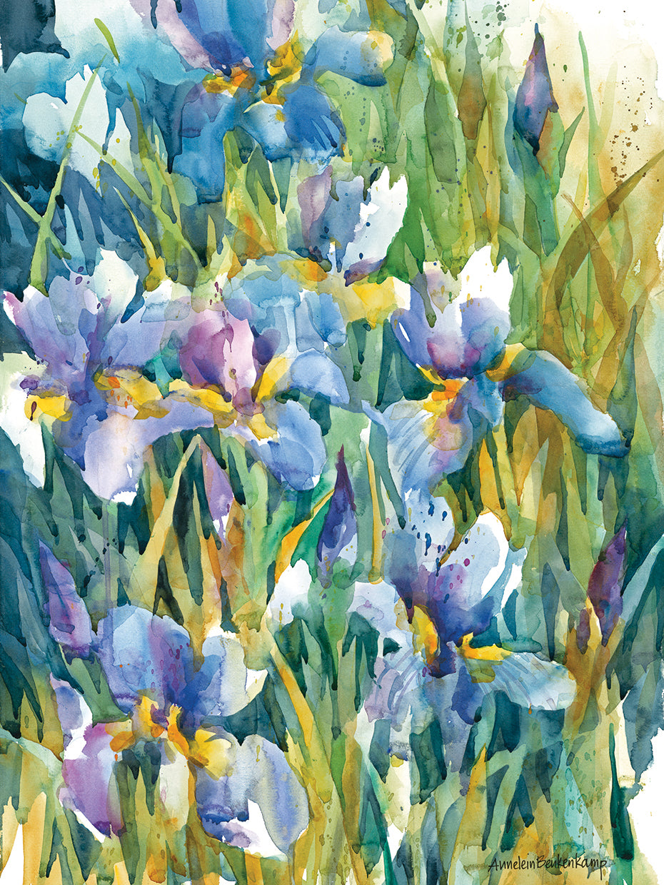 Summer Heralds by Annelein Beukenkamp - top quality wall art work on large canvas & framed canvas prints