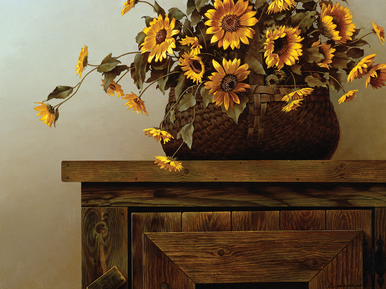 Sunflower Basket