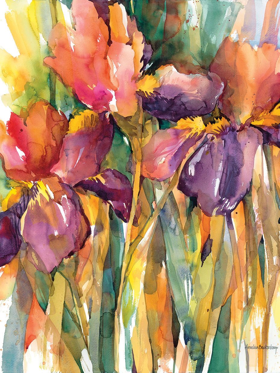 Together 1 by Annelein Beukenkamp - museum quality wall art work on large canvas & framed canvas prints